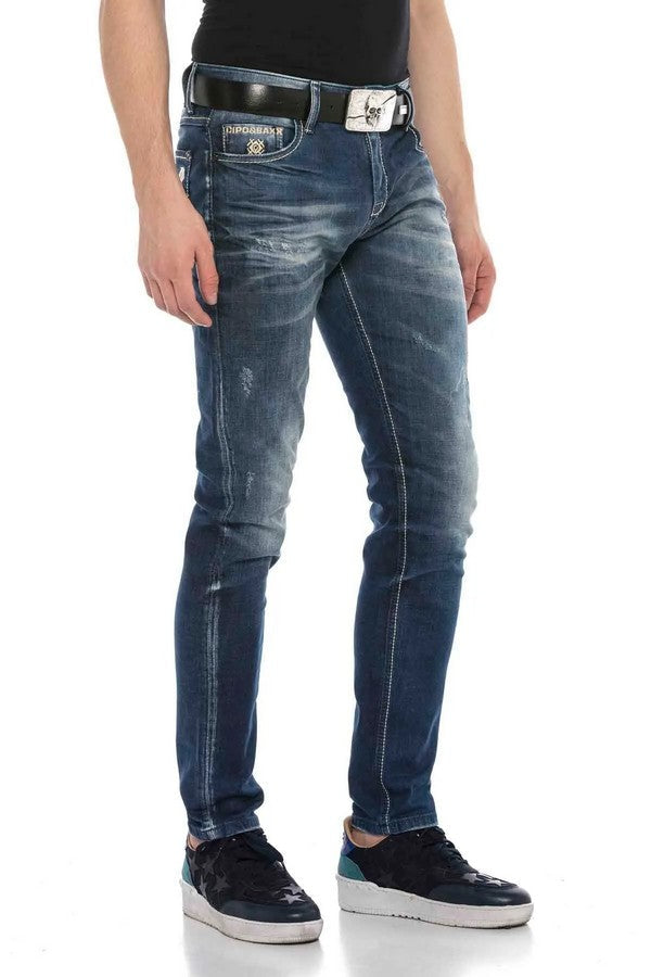 CD544 Men's comfortable jeans in a casual regular fit