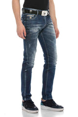 CD544 Men's comfortable jeans in a casual regular fit