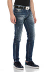 CD544 Men's comfortable jeans in a casual regular fit