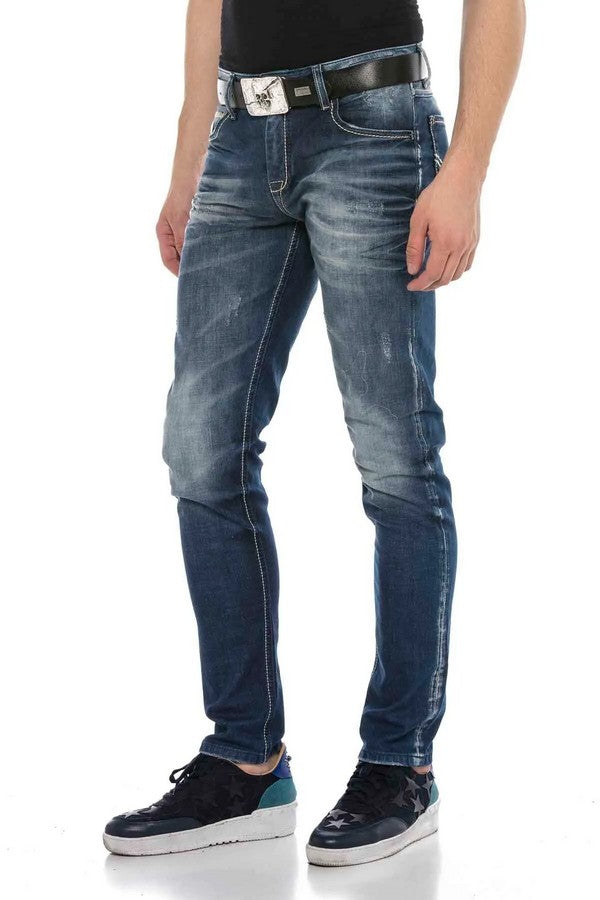 CD544 Men's comfortable jeans in a casual regular fit