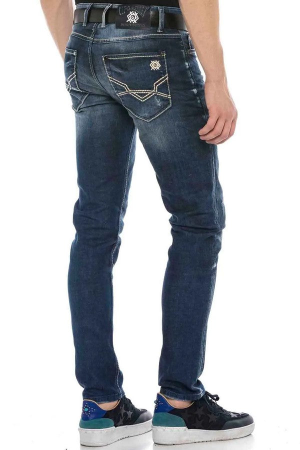 CD544 Men's comfortable jeans in a casual regular fit