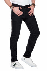 CD410 Men's comfortable jeans with optimal wearing comfort in straight fit