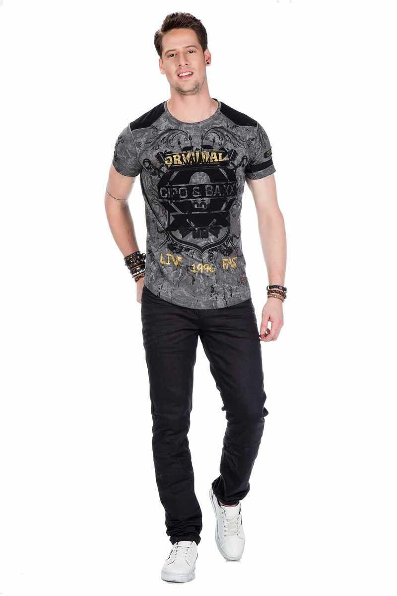 CD410 Men's comfortable jeans with optimal wearing comfort in straight fit