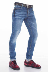 CD402 BLUE MEN'S JEANS