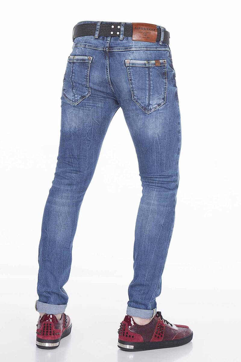 CD402 BLUE MEN'S JEANS