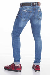 CD402 BLUE MEN'S JEANS