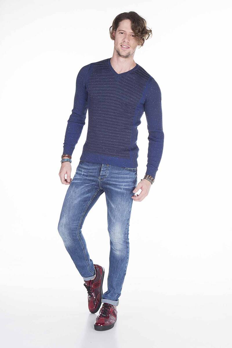 CD402 BLUE MEN'S JEANS