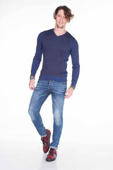 CD402 BLUE MEN'S JEANS