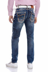 CD305 Men's comfortable jeans in a fashionable look, straight fit
