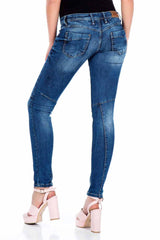 WD324 Women's Slim Fit Jeans with Slim Fit Cut