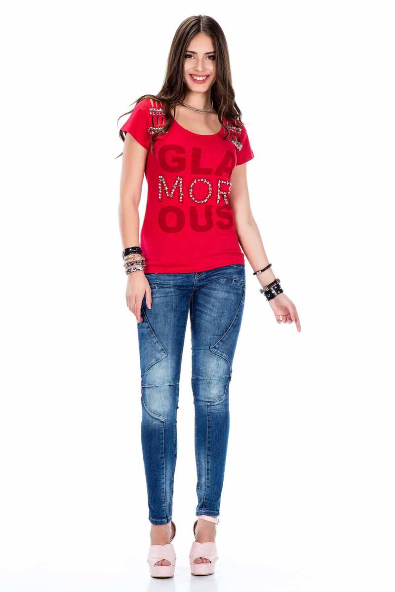 WD324 Women's Slim Fit Jeans with Slim Fit Cut