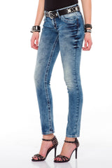 WD363 Women's Jeans – Slim Fit with trendy wash