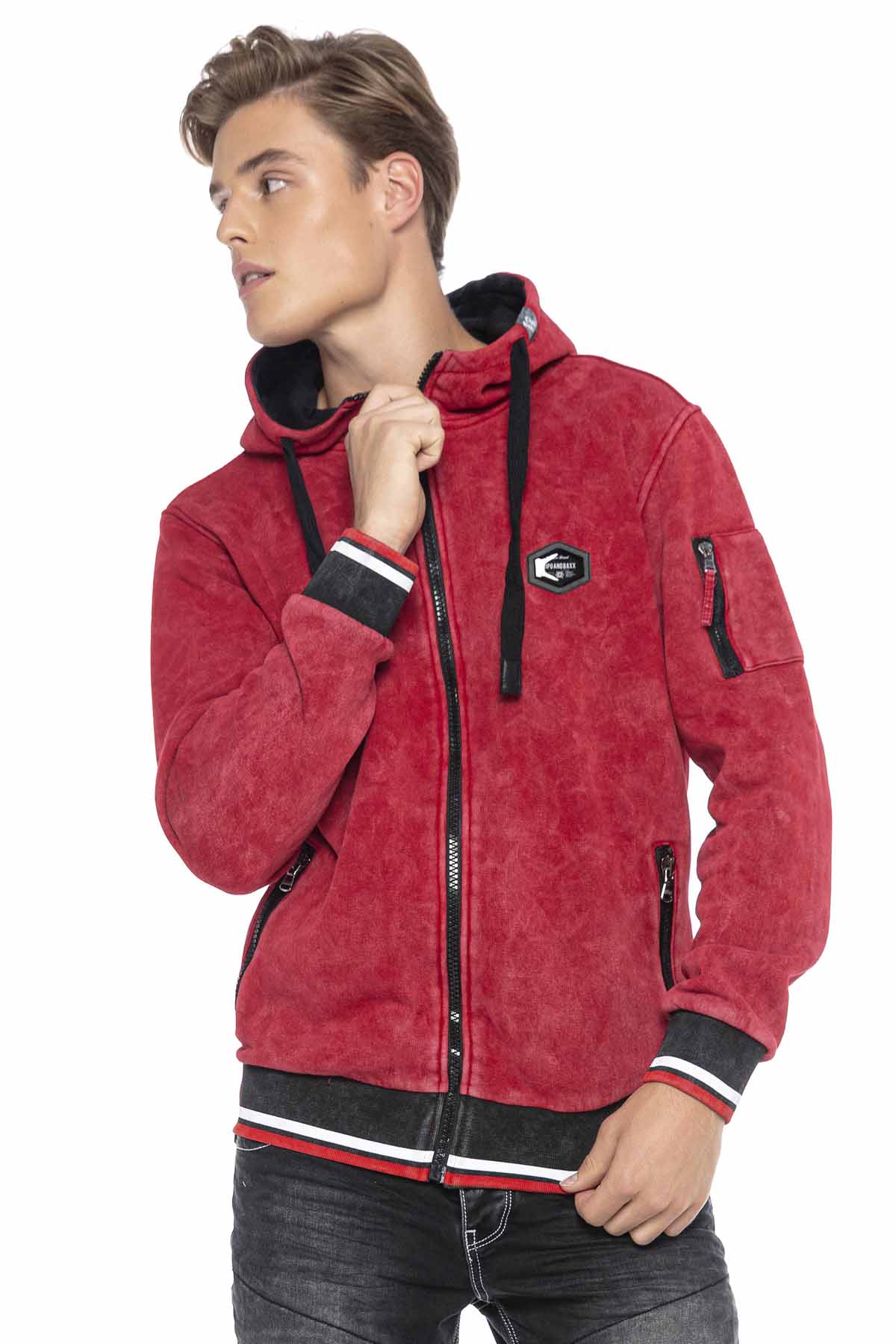 CL418 MEN'S HOODIE SWEAT JACKET