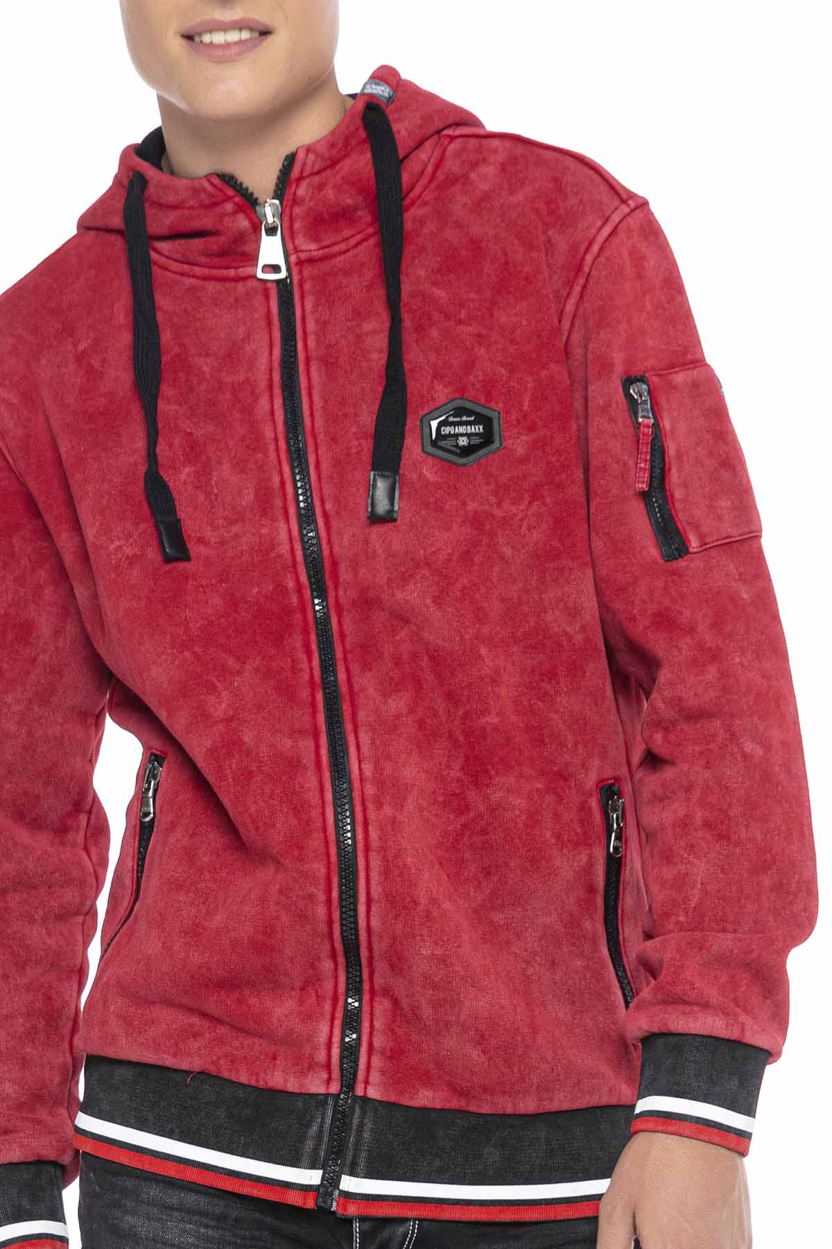 CL418 MEN'S HOODIE SWEAT JACKET