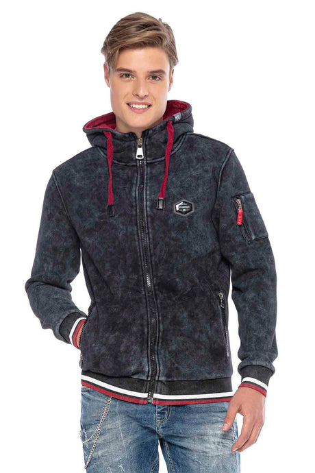 CL418 MEN'S HOODIE SWEAT JACKET