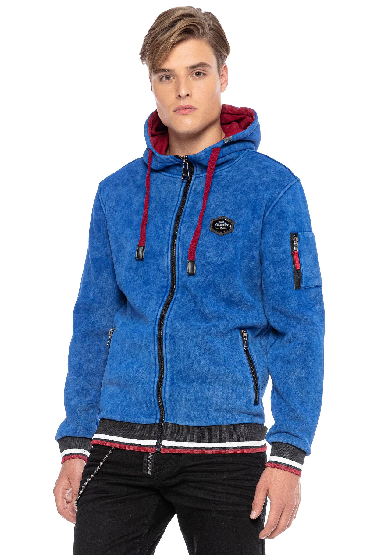 CL418 MEN'S HOODIE SWEAT JACKET