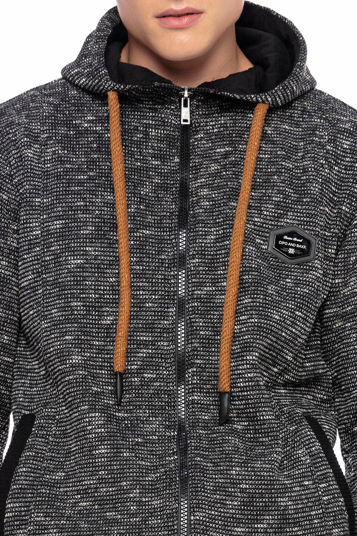 CL427 MEN'S HOODIE SWEAT JACKET