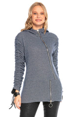 WL239 WOMEN'S HOODIE SWEAT JACKET