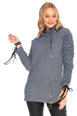 WL239 WOMEN'S HOODIE SWEAT JACKET