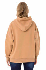 WL334 Women's hooded sweatshirt with trendy brand embroidery