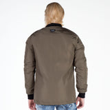 CJ150 – Black, quilted design, zipper, urban look for cold days