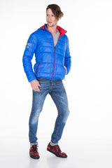 CM127 Men's Winter Jacket – Quilted Design & Detachable Hood