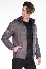 CM127 Men's Winter Jacket – Quilted Design & Detachable Hood