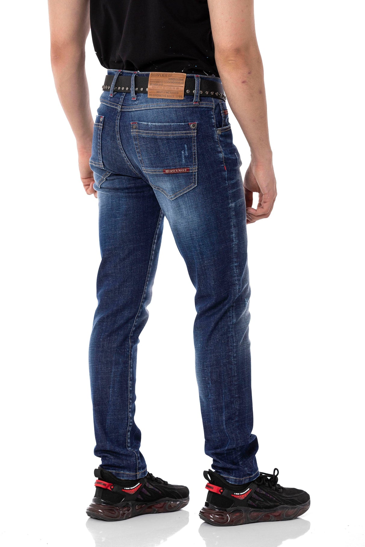 CD804 men's straight fit jeans