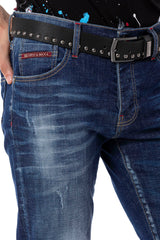 CD804 men's straight fit jeans