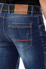 CD804 men's straight fit jeans