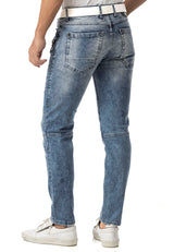CD899 Men's Slim Fit Jeans – Stylish & Comfortable