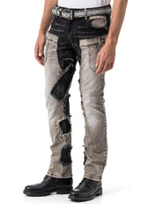 CD875 Men's Jeans – Urban style with striking details and straight fit