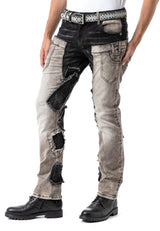 CD875 Men's Jeans – Urban style with striking details and straight fit