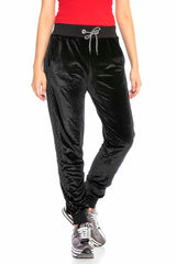 WR123 BLACK WOMEN'S JOGGING PANTS
