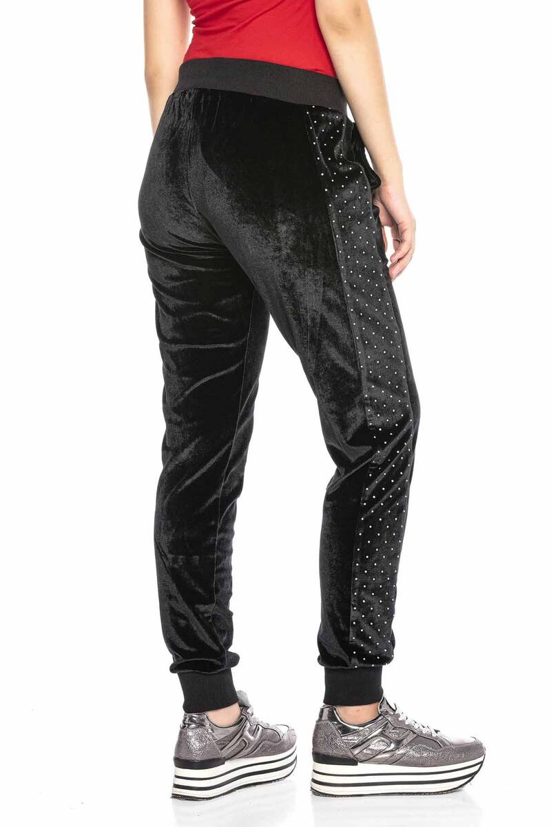WR123 BLACK WOMEN'S JOGGING PANTS