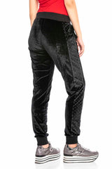 WR123 BLACK WOMEN'S JOGGING PANTS