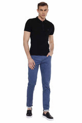 CD512 Men's fabric trousers in a comfortable casual look