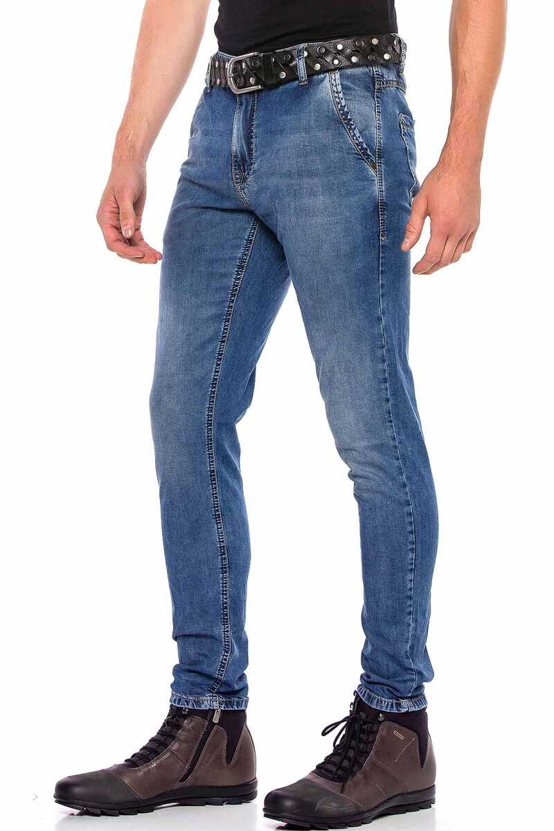 CD554 Men's comfortable jeans in regular fit