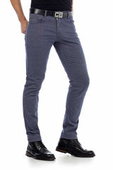 CD372C Men's fabric trousers in a fashionable slim fit cut
