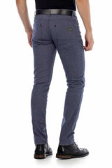 CD372C Men's fabric trousers in a fashionable slim fit cut