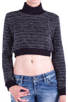 C46302 Women's Sweater – Elegant cropped look in a knit design
