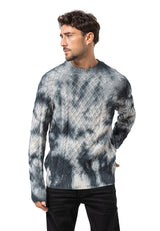 CP287 Men's cable-knit cotton sweater – Classic knit design for modern looks