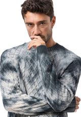CP287 Men's cable-knit cotton sweater – Classic knit design for modern looks