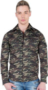 CH130 Men's Long Sleeve Shirt with Brand Patch