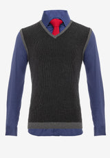 CH172 Long-sleeved shirt including vest and tie