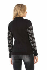 WJ197 Women's outdoor jacket with sparkling stone trim