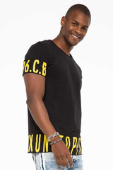 CT505 Men's T-shirt with large brand lettering