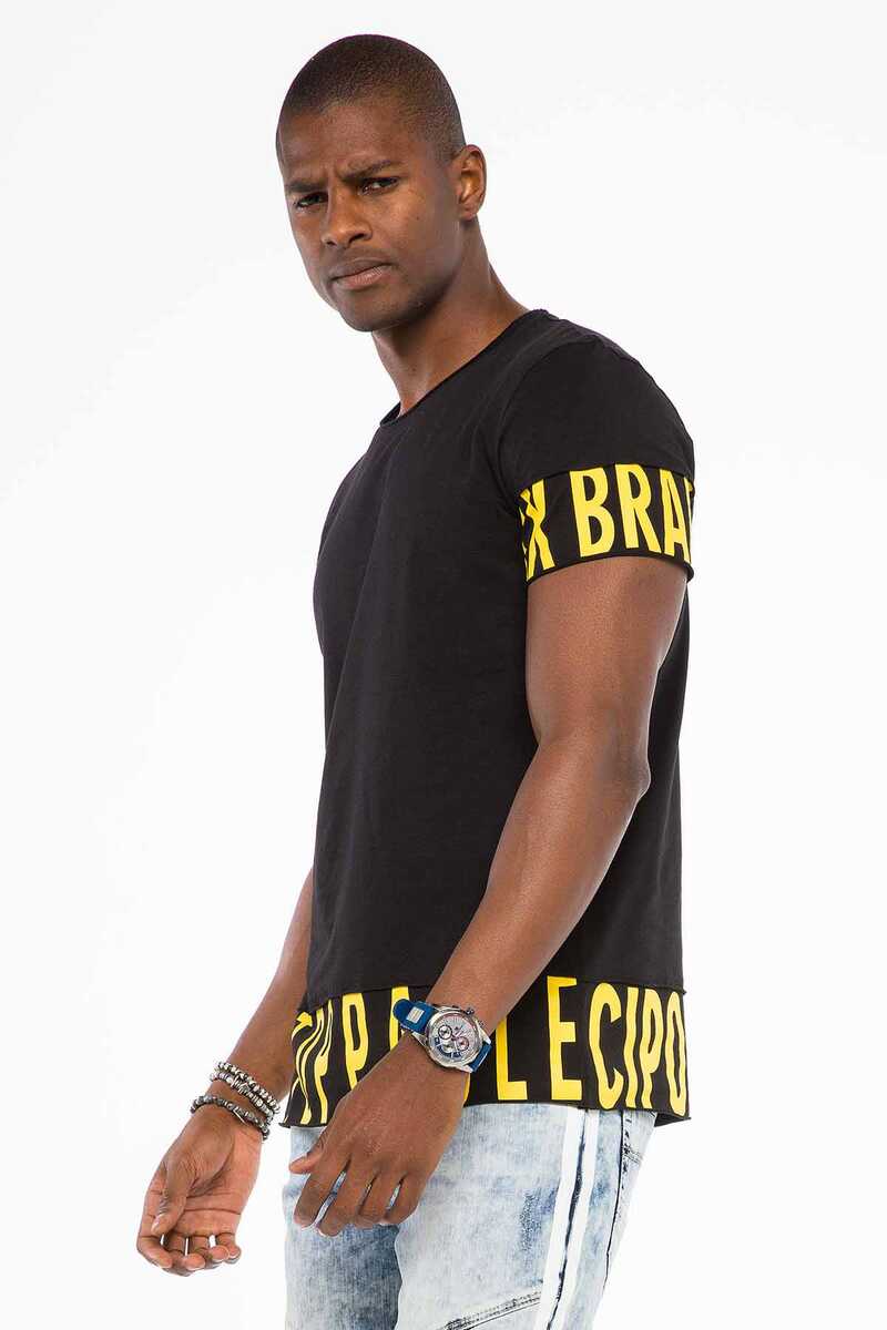 CT505 Men's T-shirt with large brand lettering