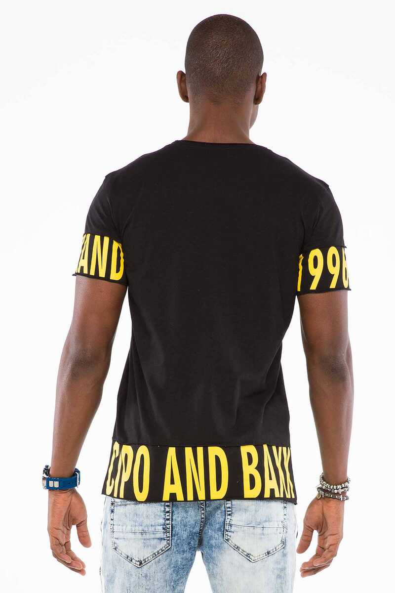 CT505 Men's T-shirt with large brand lettering