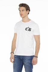 CT573 Men's T-shirt with modern crew neck